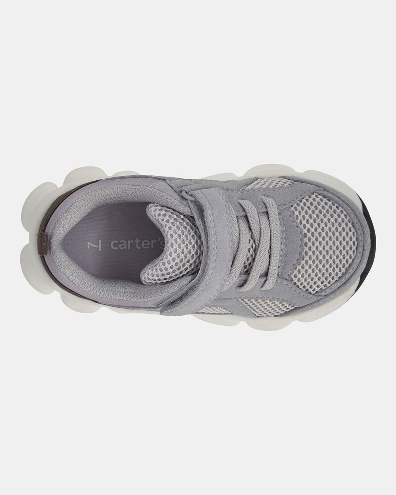 Toddler Athletic Sneakers - Grey, image 4 of 7 slides