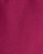 Girls Knit Bike Shorts - Burgundy, image 3 of 4 slides