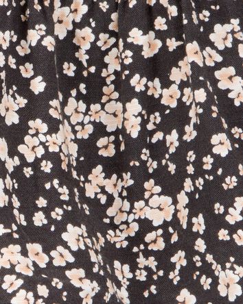 Toddler Floral Drawstring Skirt, 