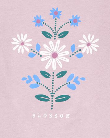 Toddler Blossom Jersey Graphic Tee, 