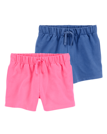 Kid 2-Pack Pull-On French Terry Shorts, 