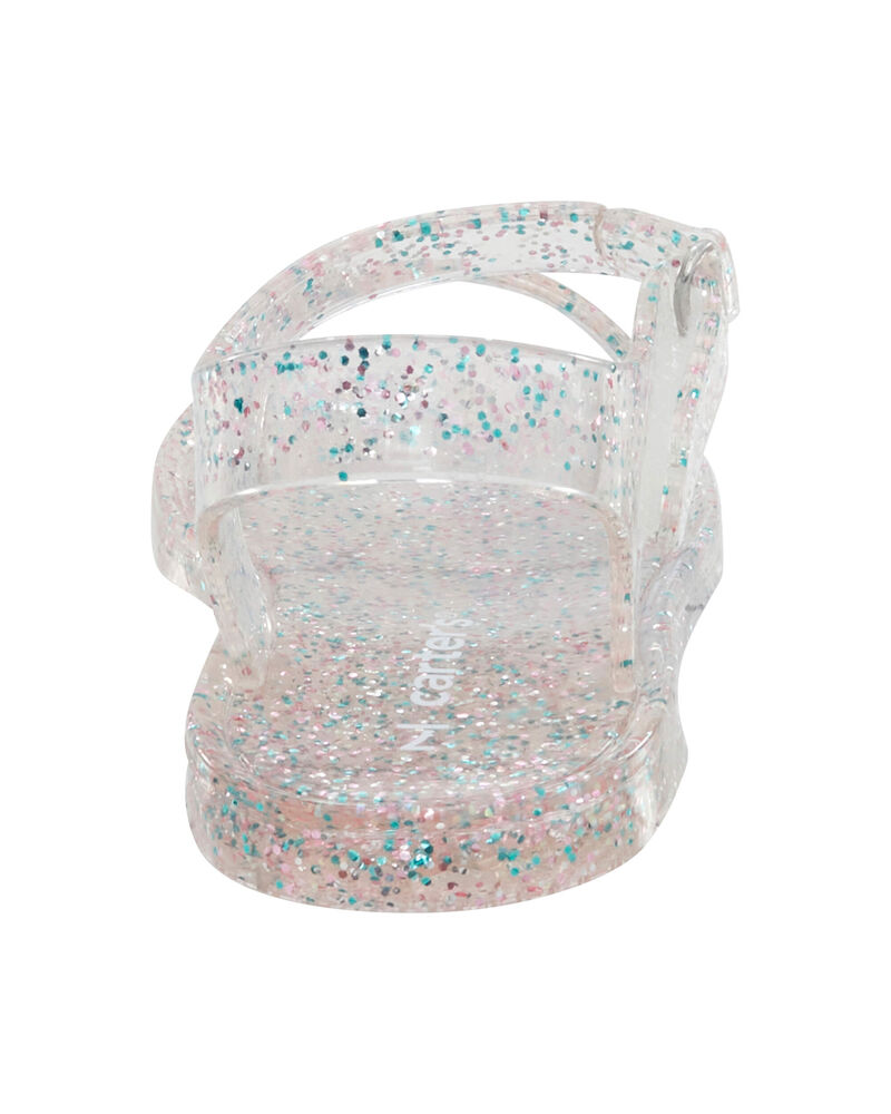 Toddler Glitter Jelly Sandals, image 3 of 7 slides