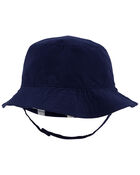 Baby Striped Swim Bucket Hat, image 2 of 3 slides