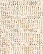 Baby Girl Long-Sleeve Sweater - Ivory, image 2 of 3 slides