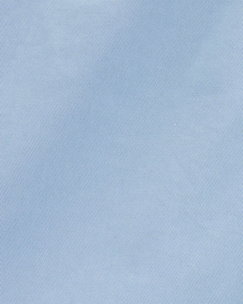 Toddler Stretch Chino Shorts - Blue, image 3 of 4 slides
