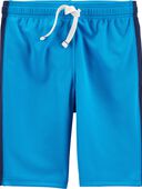 Blue - Active Mesh Shorts