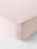 Pink - Baby Organic Cotton Mini Crib Sheet