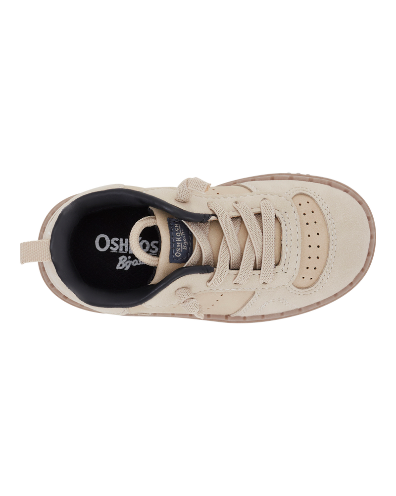 Toddler Casual Sneakers -Beige, image 4 of 7 slides