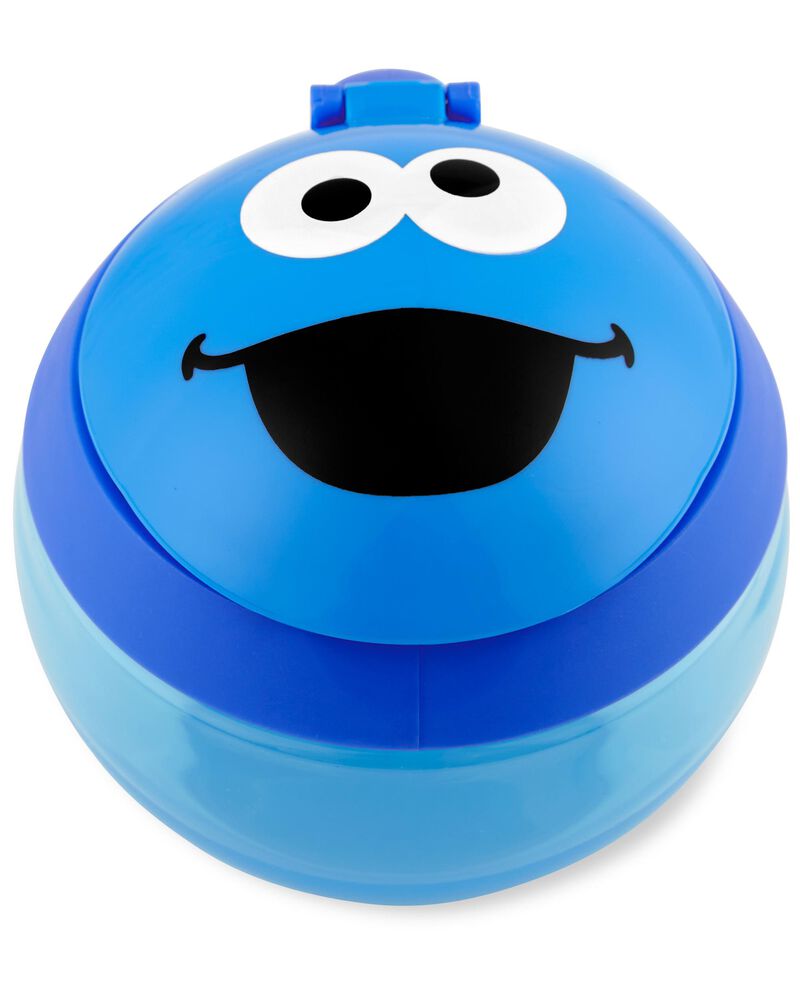 Sesame Street Snack Cup & Straw Bottle Set - Cookie Monster, image 2 of 4 slides