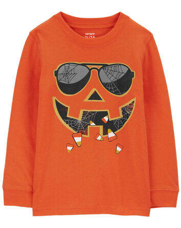 Baby Halloween Jack-O-Lantern Glow In The Dark Graphic Tee, 