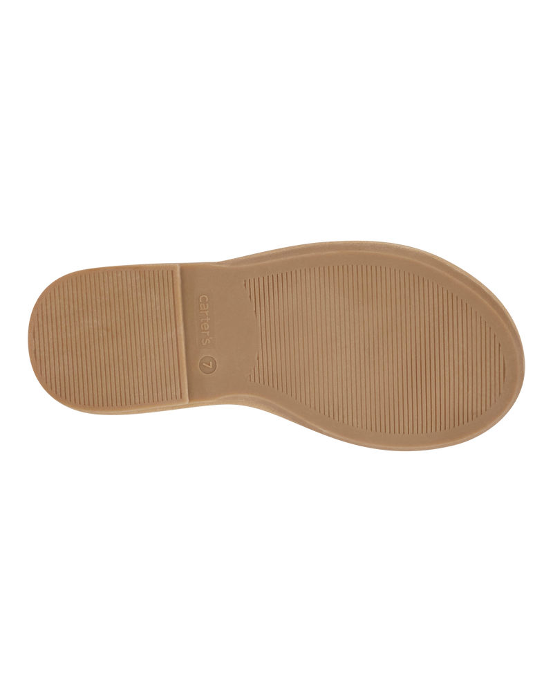 Toddler Casual Sandals - White, image 5 of 7 slides