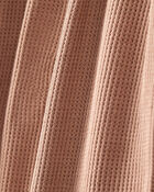 Baby PurelySoft 2-Way Zip 1-Piece Pajamas - Brown, image 3 of 6 slides