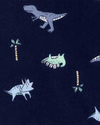Baby 7-Piece Dinosaur  Short-Sleeve Bodysuits & Pull-On Pants Set, image 4 of 10 slides