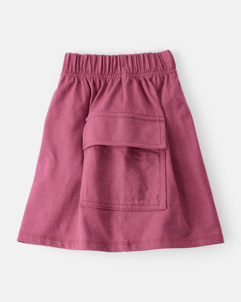 Kid 2-Piece London Short-Sleeve Top & Skirt Set - Pink, image 3 of 6 slides