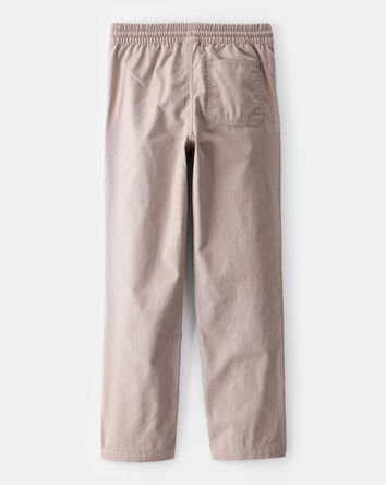 Kid Everyday Pull-On Pants - Taupe, 