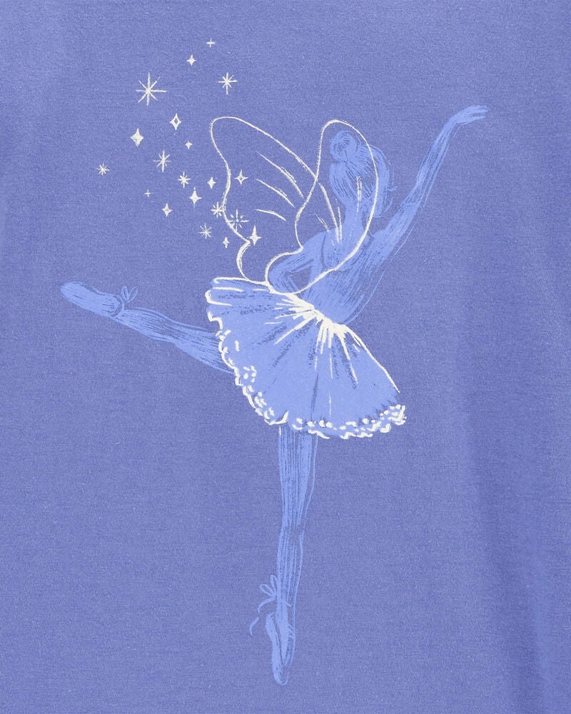 Kid Ballerina Long-Sleeve Graphic Tee, image 2 of 3 slides