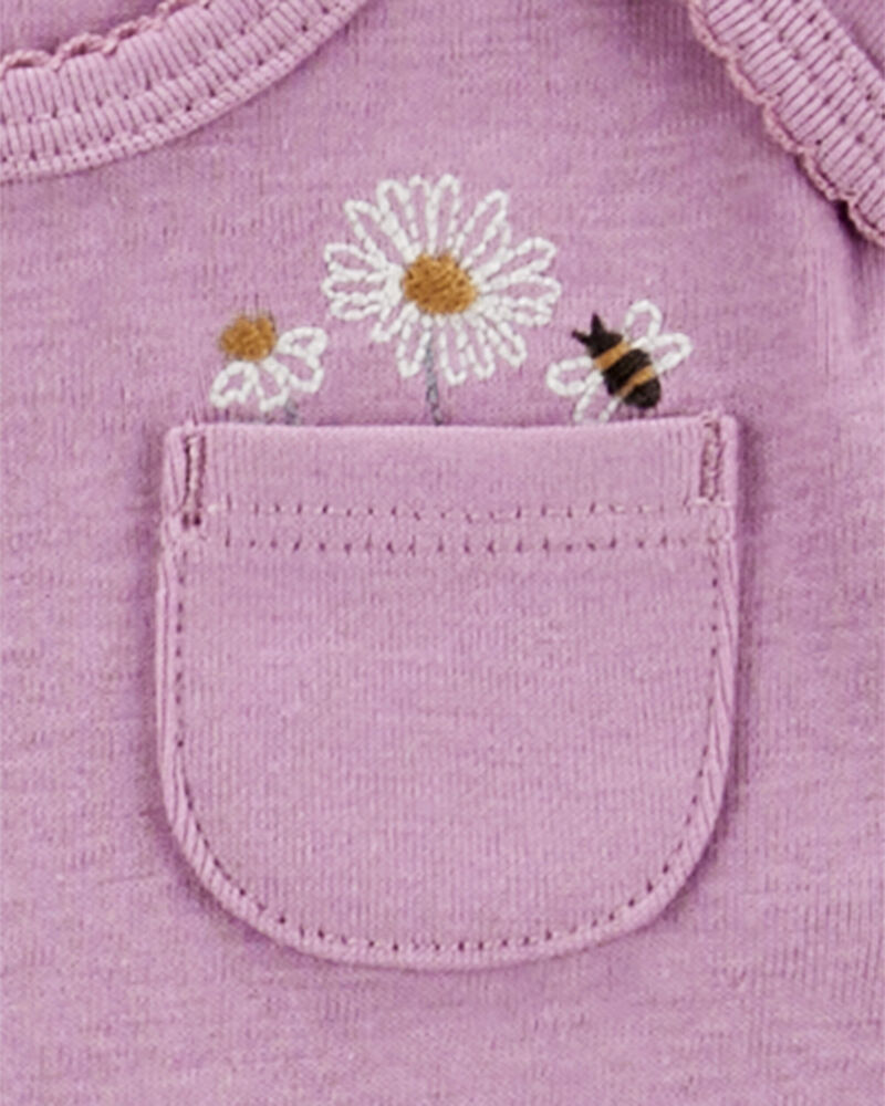 Baby 3-Piece Floral Little Jacket Set, image 3 of 5 slides