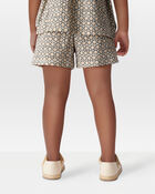 Toddler 2-Piece Crinkle Tank & Play Shorts Set - Brown, image 9 of 9 slides