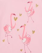 Toddler Flamingo Graphic Tee, image 2 of 3 slides