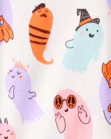 Kid 2-Piece "Ghouls Can Be Anything" Halloween 100% Snug Fit Cotton Pajamas, 