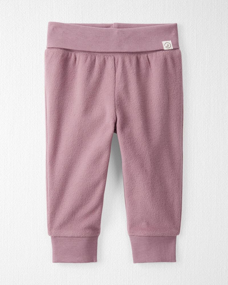 Baby Grow-With-Me Fleece Joggers Made with Recycled Materials
, image 1 of 5 slides
