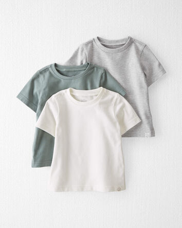 Baby 3-Pack Organic Cotton T-Shirts
, 