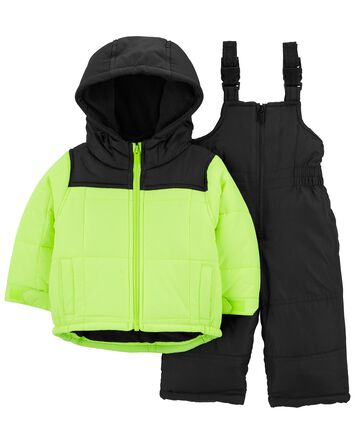 Baby 2-Piece Colorblock Snowsuit, 