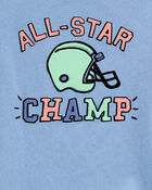 Toddler Boy All Star Short-Sleeve Graphic Tee - Blue, image 2 of 3 slides