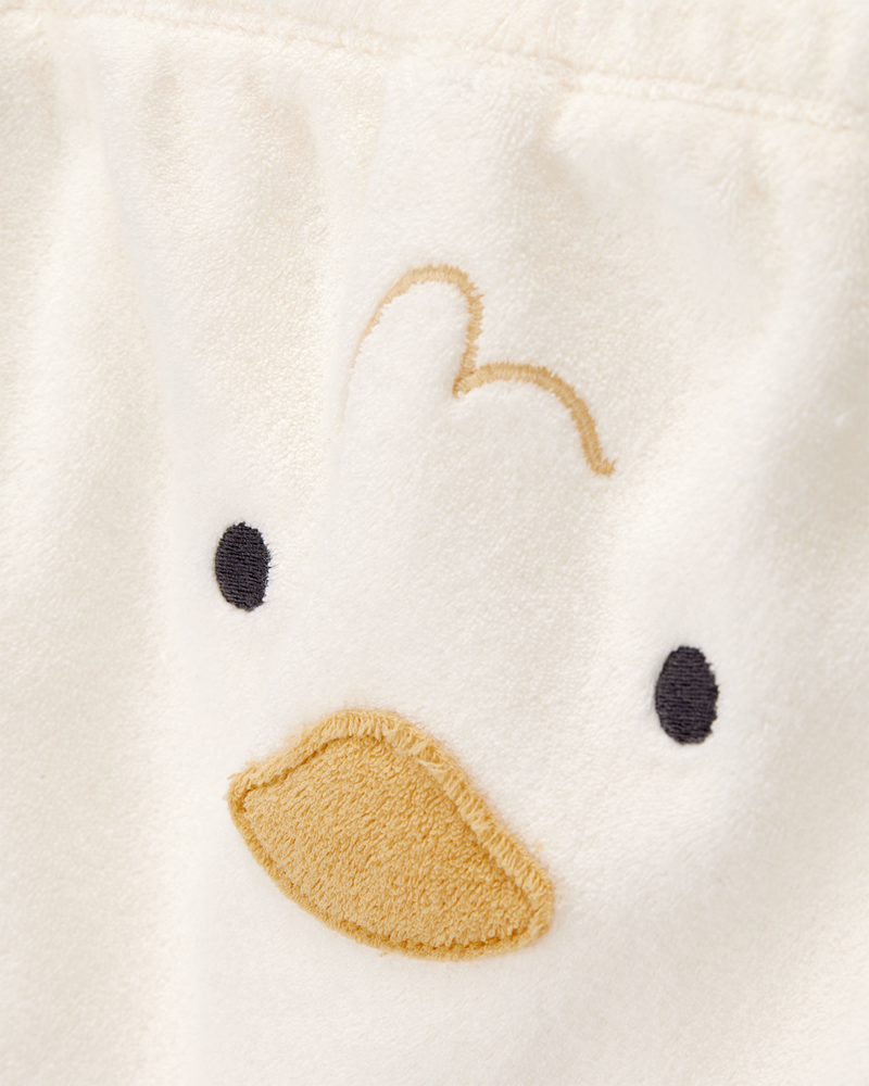 Baby 3-Piece Duck Little Cardigan Set - Ivory, image 3 of 6 slides