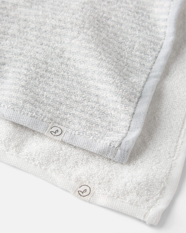 Baby 2-Pack Organic Cotton Towels