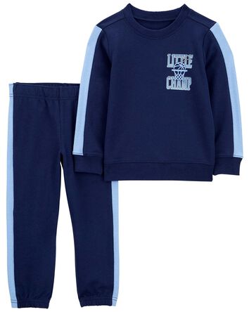 Baby 2-Piece Little Champ Pullover & Sweatpants, 