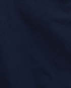 Boys Stretch Chino Uniform Shorts - Navy, image 3 of 4 slides