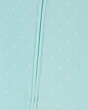 Baby 1-Piece Polka Dot Snug Fit Cotton Footie Pajamas, 