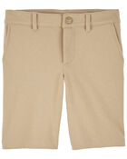 Kid 2-Pack Stretch  Uniform Chino Shorts, image 4 of 5 slides
