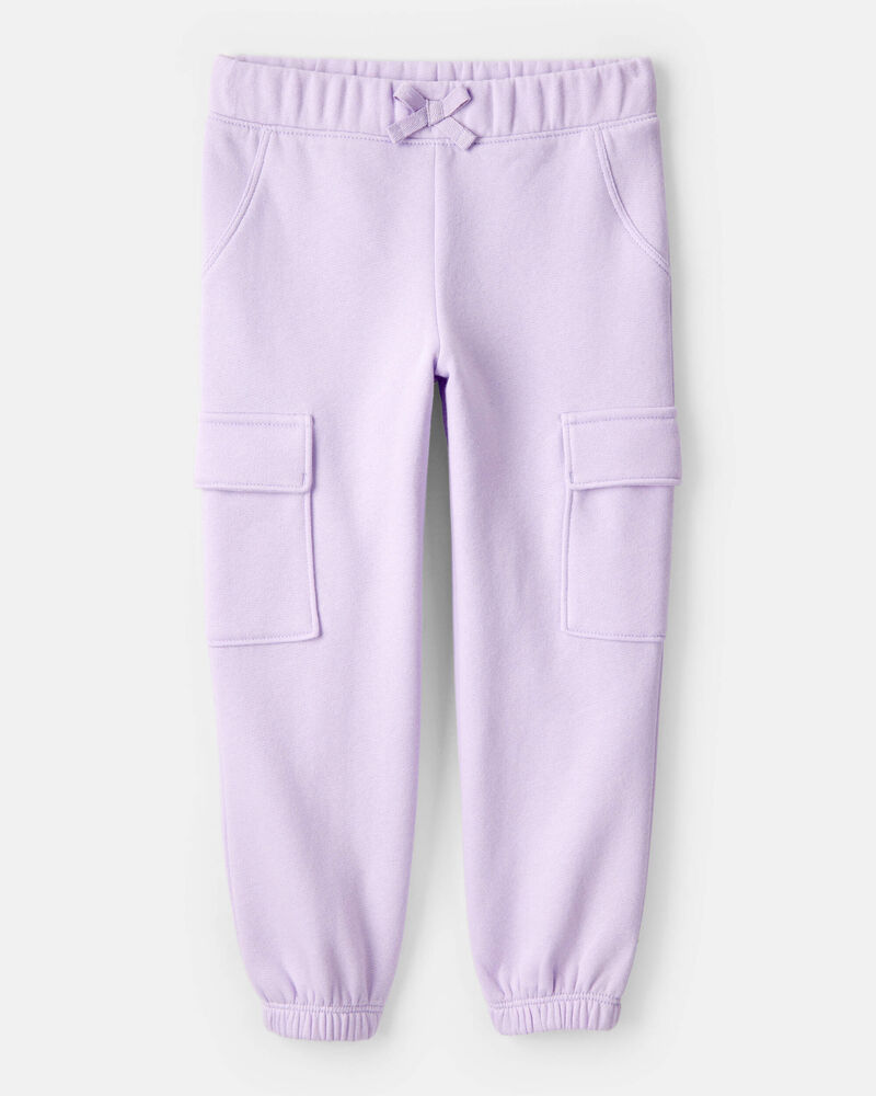 Toddler Girl 2-Piece Flower Graphic Long-Sleeve Hoodie & Pant Set - Purple, image 3 of 8 slides