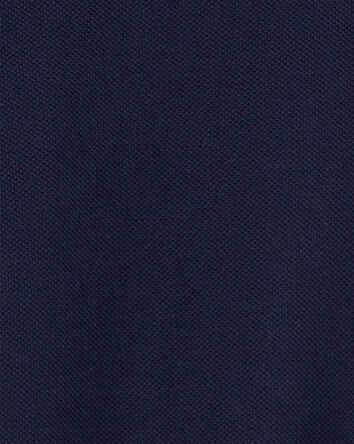 Kid Pique Cotton Uniform Polo, 