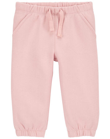 Baby Pull-On Fleece Joggers, 