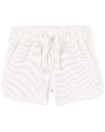 Baby Pull-On Waffle Knit Shorts, 