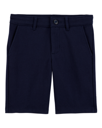 Kid 3-Pack Ponte Knit Uniform Pants - Navy, 