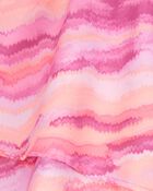 Kid Flowy Tie-Dye Layered Flip Short - Orange/Pink, image 4 of 6 slides