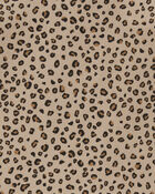 Kid Leopard Print Peplum Top, image 2 of 3 slides