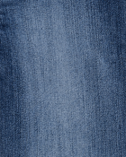 Baby Medium Blue Wash Elastic-Waist Jeggings, image 3 of 4 slides
