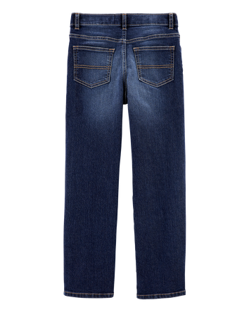 Kid Dark Wash Relaxed-Fit Classic Jeans, 