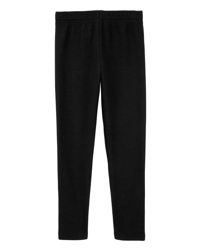Kid Cozy Ribbed Leggings, image 2 of 5 slides
