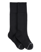 Kid 1-Pack Knee High Sport Socks - Black, image 1 of 3 slides
