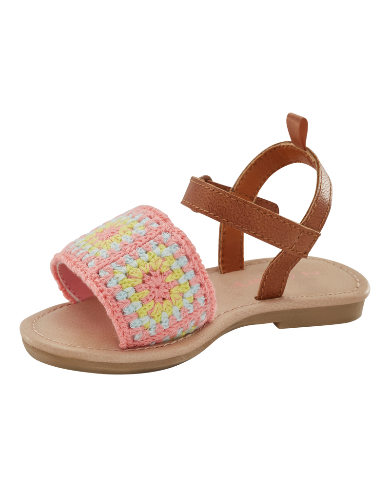 Toddler Crochet Sandals, image 7 of 7 slides