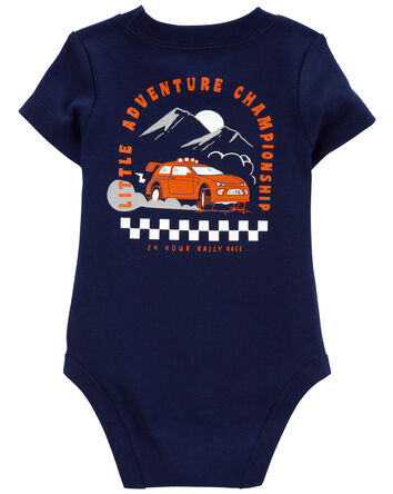 Baby 2-Piece Race Car Bodysuit Pant Set, 