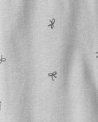 Baby Organic Cotton Sleep & Play Pajamas in Bows, image 3 of 4 slides