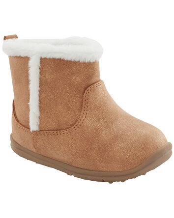 Baby Easy Step Sherpa Winter Boots, 