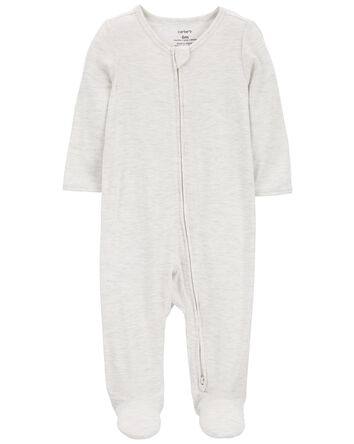 Baby 2-Pack Zip-Up PurelySoft Sleep & Play Pajamas